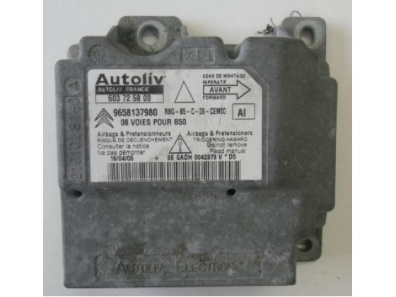 Centralina Airbag Citroën C4 2004 ca47